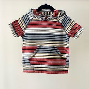 Tea Collection Short Sleeve Happy Hoodie